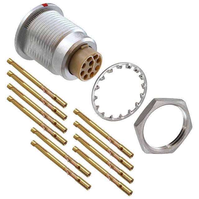 JBXER2G10FCSDSR CONN RCPT FMALE 10POS GOLD CRIMP