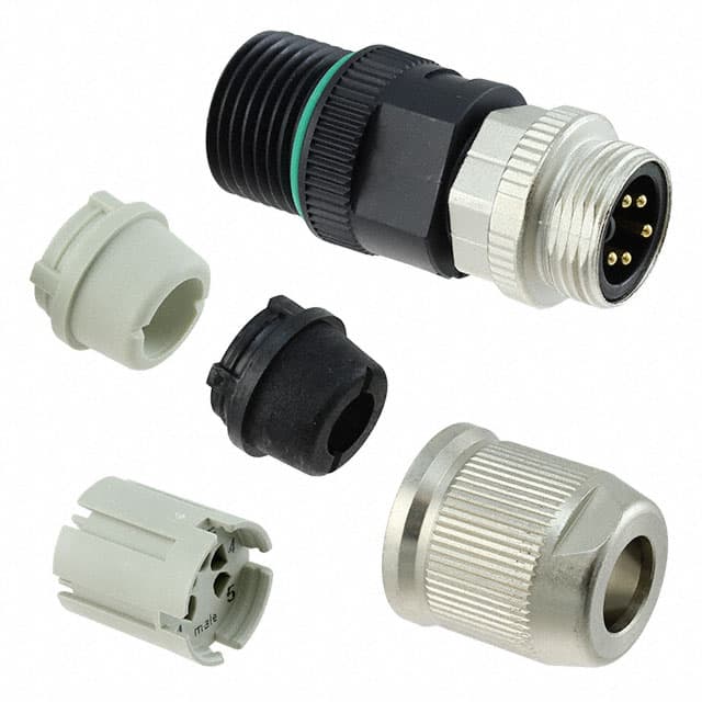 21041161505 CONN PLUG MALE 5POS GOLD IDC