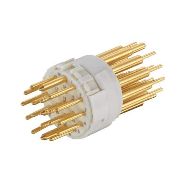 09151192603 CONN MALE INSERT 19P GOLD SOLDER