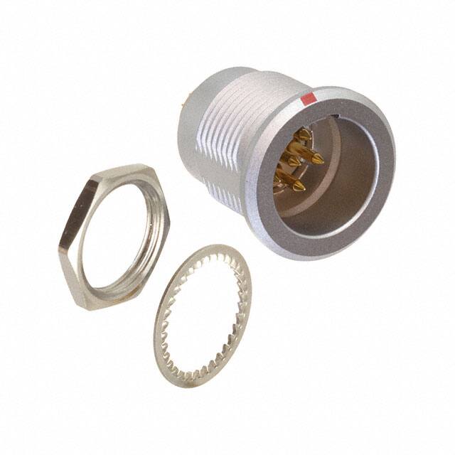 EGJ.2B.306.CLA CONN RCPT MALE 6P GOLD SLDR CUP