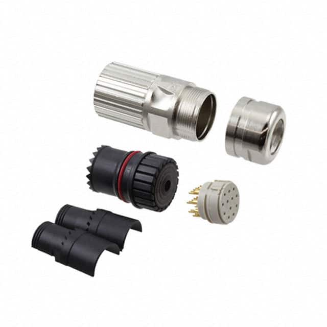 1621435 CONN PLUG FMALE 12P SOLDER CUP
