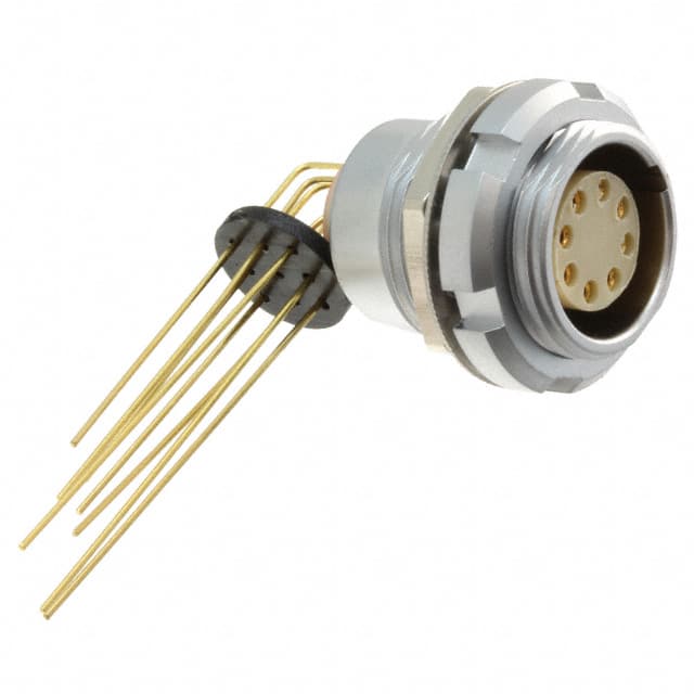 822BR08-213R001 CONN RCPT FMALE 8POS GOLD SOLDER