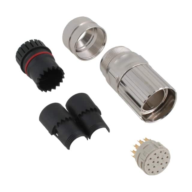 1619756 CONN PLUG FMALE 17P SOLDER CUP
