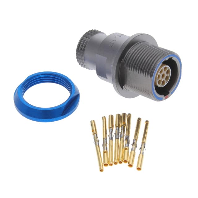 PEN.1F.308.XLM CONN RCPT FMALE 8POS GOLD CRIMP