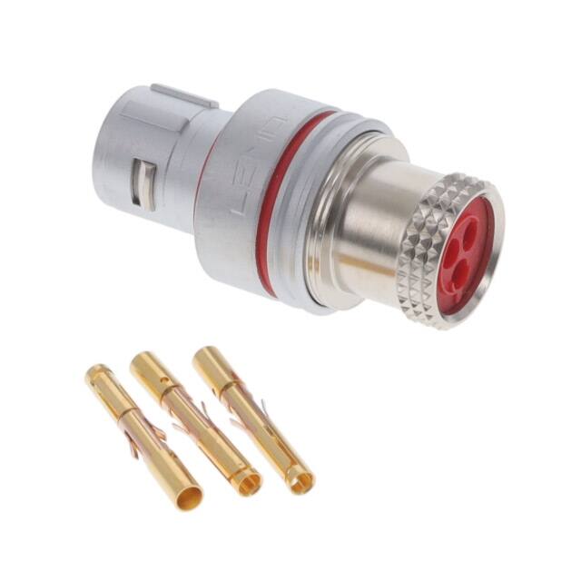 FGS.1F.303.CLM CONN PLUG FMALE 3POS GOLD CRIMP