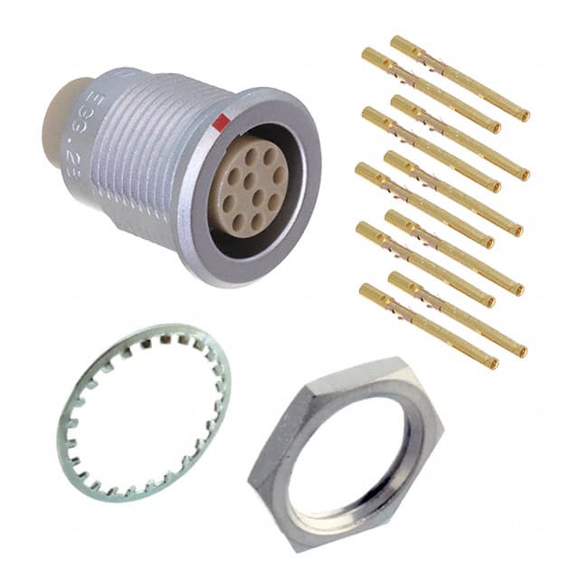 EGG.2B.310.CYM CONN RCPT FMALE 10POS GOLD CRIMP