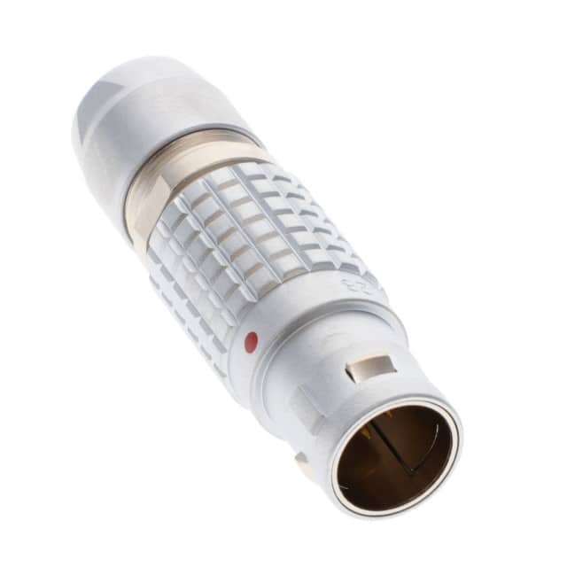 FGG.2B.308.CLAD62 CONN PLUG MALE 8P GOLD SLDR CUP