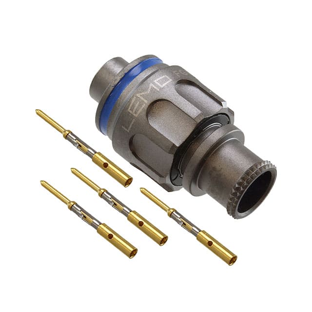 FGN.0M.304.XLCT CONN PLUG MALE 4POS GOLD CRIMP