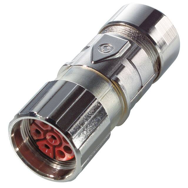 76124000 CONN PLUG FMALE 8POS GOLD CRIMP