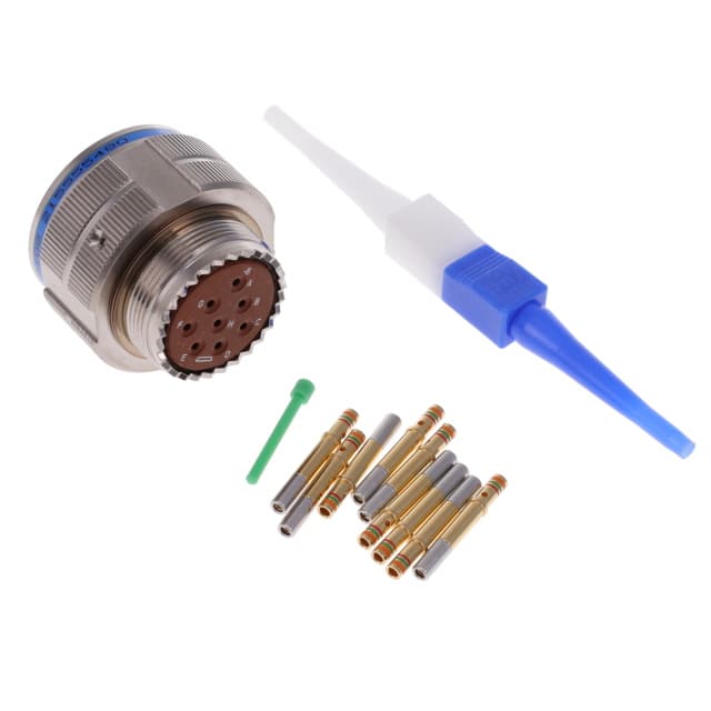 D38999/26FE8SN CONN PLUG FMALE 8POS GOLD CRIMP