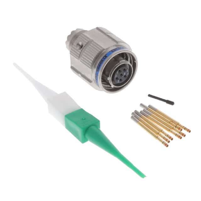D38999/26KA35SN CONN PLUG FMALE 6POS GOLD CRIMP