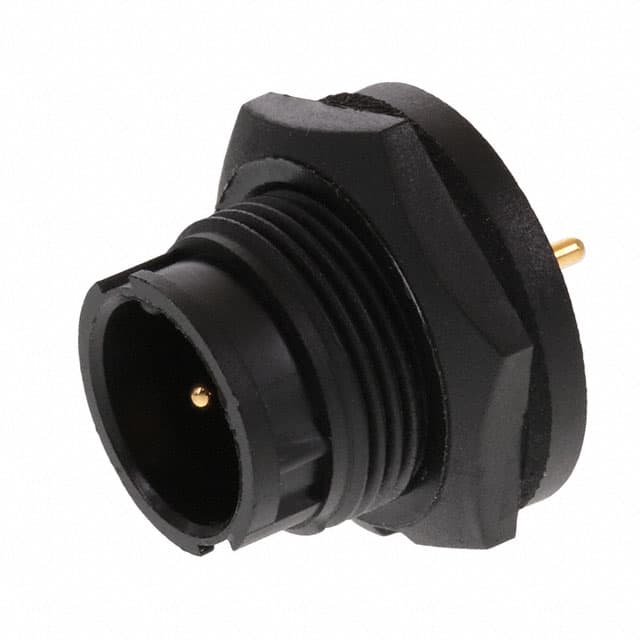 7381-2PG-300 CONN RCPT MALE 2POS GOLD SOLDER