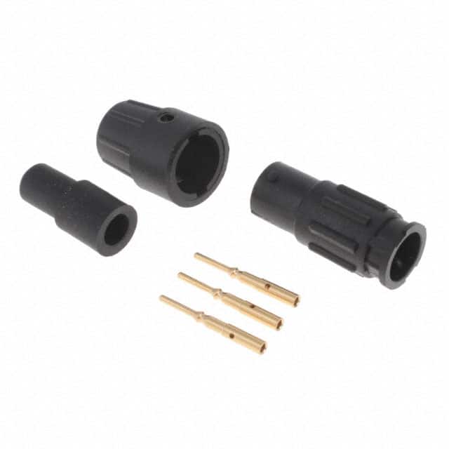 18280-3PG-318 CONN RCPT MALE 3POS GOLD CRIMP