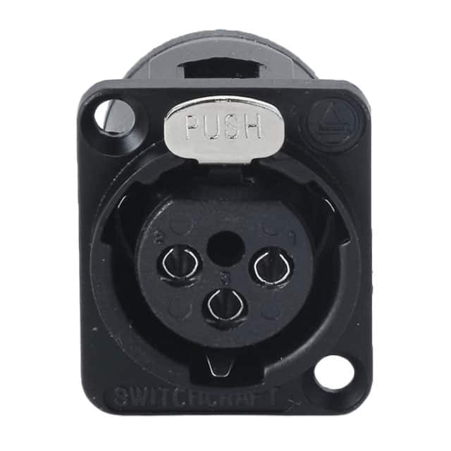 E3FSCB CONN PLUG FMALE XLR 3P SLDR CUP