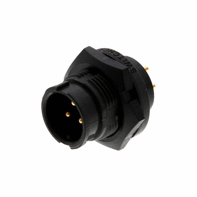 EN3P3M16PX CONN RCPT MALE 3POS GOLD SOLDER