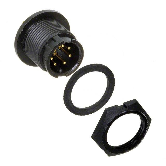 7281-7PG-3ES CONN RCPT MALE 7POS GOLD SOLDER