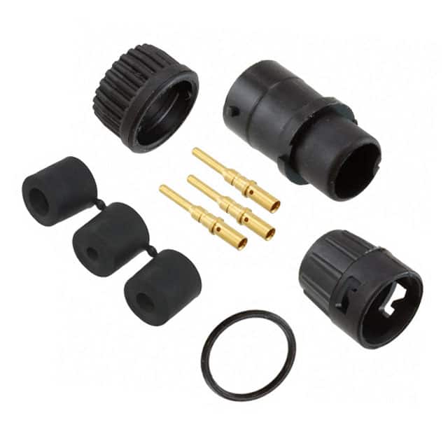 6380-3PG-3DC CONN PLUG MALE 3POS GOLD CRIMP