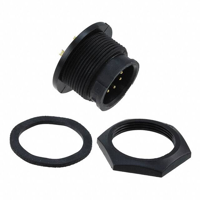4282-5PG-300 CONN RCPT MALE 5P GOLD SLDR CUP
