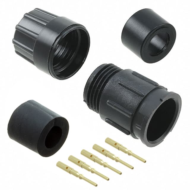 5280-5PG-321 CONN RCPT MALE 5POS GOLD CRIMP