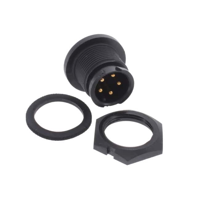 W7292-5PG-P-3ES CONN RCPT MALE 5POS GOLD SOLDER