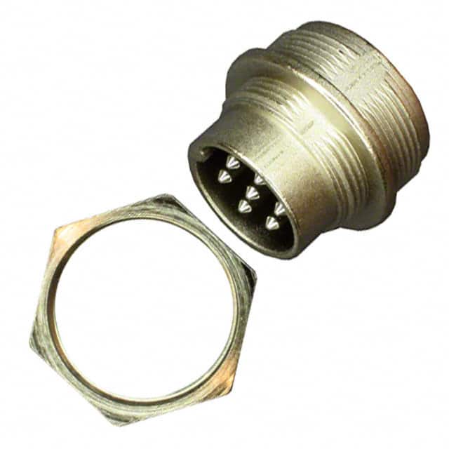 T 3477 009 CONN RCPT MALE 7P SILV SLDR CUP