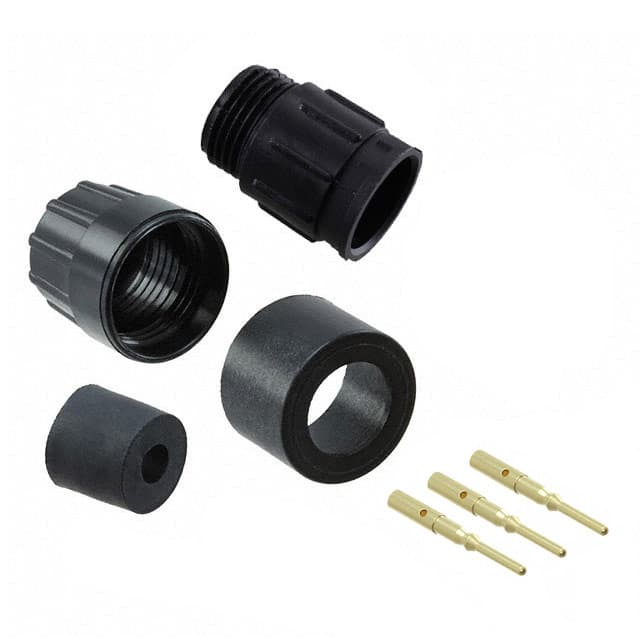 5180-3PG-324 CONN RCPT MALE 3POS GOLD CRIMP