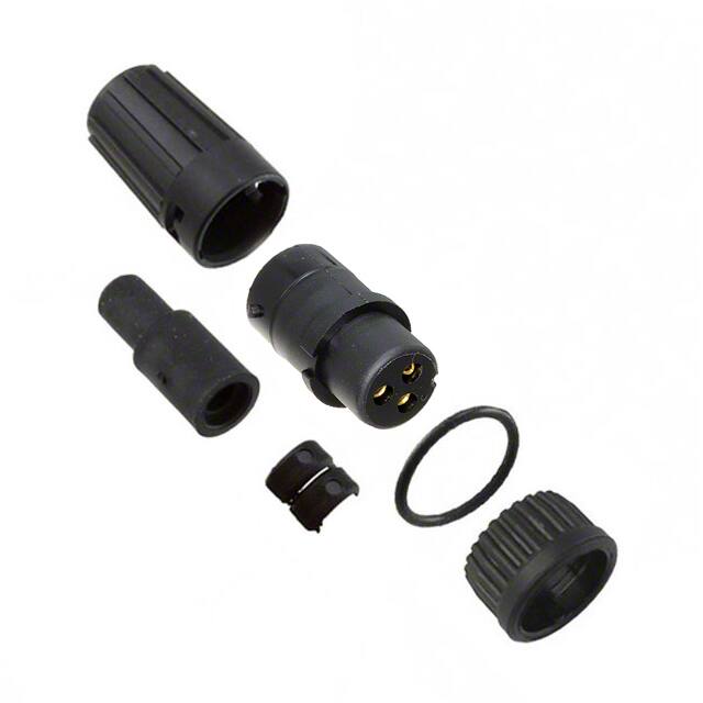 6282-3SG-519 CONN PLUG FMALE 3P GOLD SLDR CUP