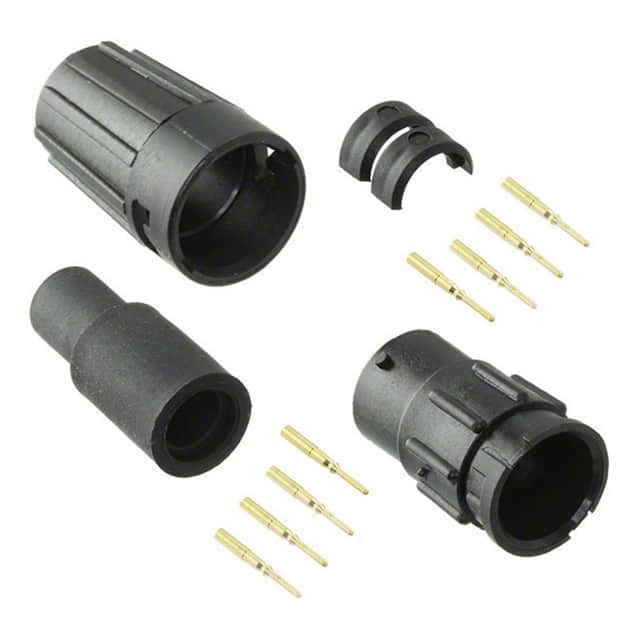 8280-8PG-522 CONN RCPT MALE 8POS GOLD CRIMP