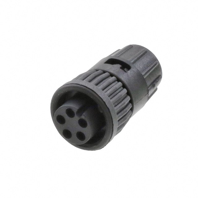 6380-5SG-318 CONN PLUG FMALE 5POS GOLD CRIMP