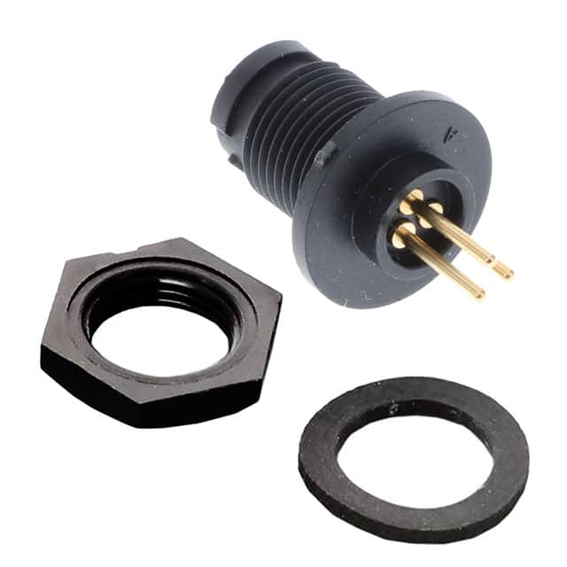 W17292-3SG-P-300 CONN RCPT FMALE 3POS GOLD SOLDER