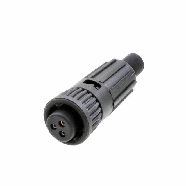 6382-3SG-519 CONN PLUG FMALE 3P GOLD SLDR CUP