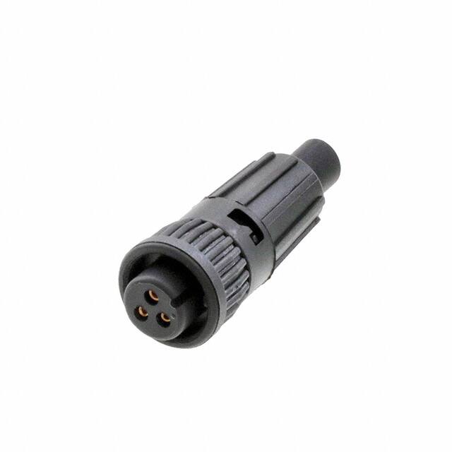 6382-3SG-522 CONN PLUG FMALE 3P GOLD SLDR CUP
