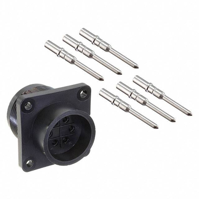 CXC3102A1812P CONN RCPT MALE 6POS SILVER CRIMP