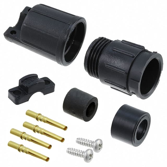 5180-4PG-515 CONN RCPT MALE 4POS GOLD CRIMP