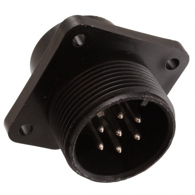CXS3102A16S1P CONN RCPT MALE 7P SILV SLDR CUP