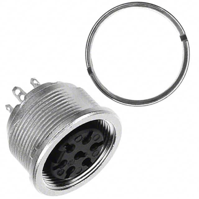 T3478018U CONN RCPT FMALE 7P GOLD SLDR CUP