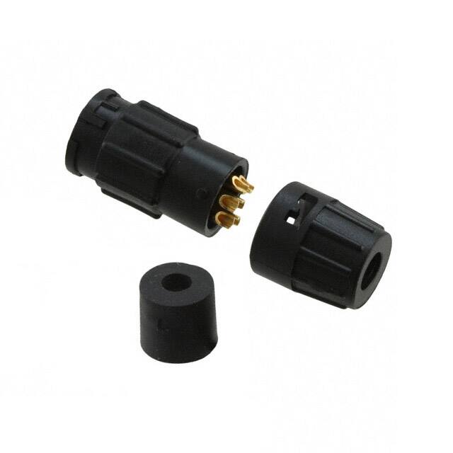 8282-6PG-321 CONN RCPT MALE 6P GOLD SLDR CUP