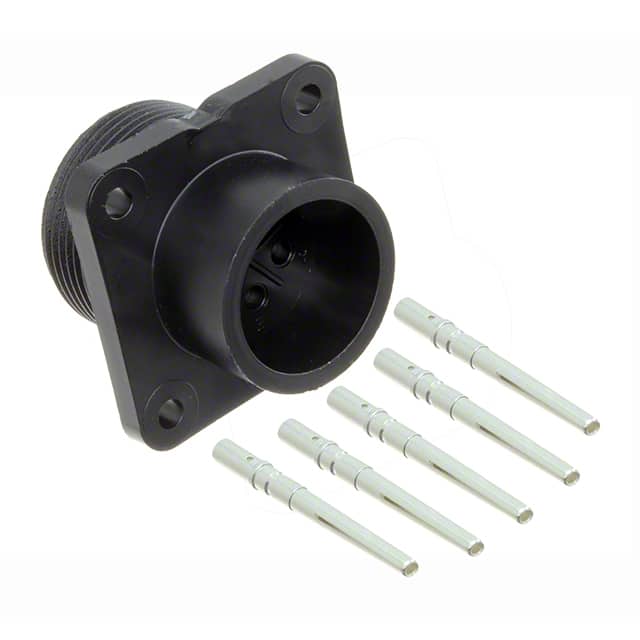 CXC3102A16S8P CONN RCPT MALE 5POS SILVER CRIMP