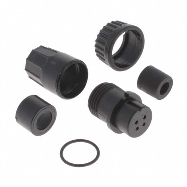 3282-4SG-324 CONN PLUG FMALE 4P GOLD SLDR CUP