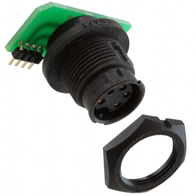 EN3P5FRAPCBW CONN RCPT FMALE 5POS GOLD SOLDER