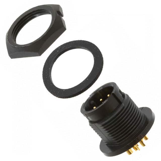 7282-8PG-3ES CONN RCPT MALE 8P GOLD SLDR CUP