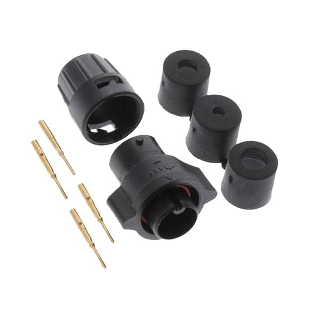 W6380-4PG-P-528 CONN PLUG MALE 4POS GOLD CRIMP