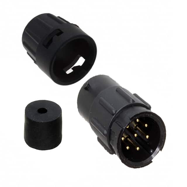 8282-8PG-315 CONN RCPT MALE 8P GOLD SLDR CUP