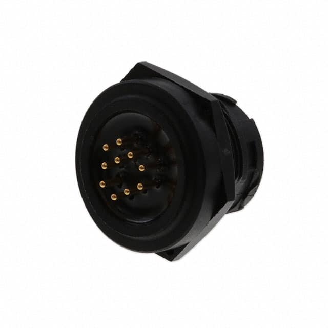 W4281-10PG-3ES CONN RCPT MALE 10POS GOLD SOLDER