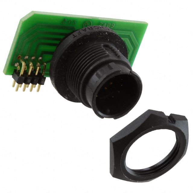 EN3P11MRAPCBW CONN RCPT MALE 11POS GOLD SOLDER