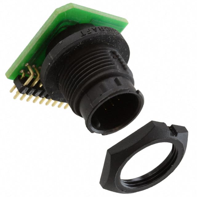 EN3P11MRAPCBN CONN RCPT MALE 11POS GOLD SOLDER