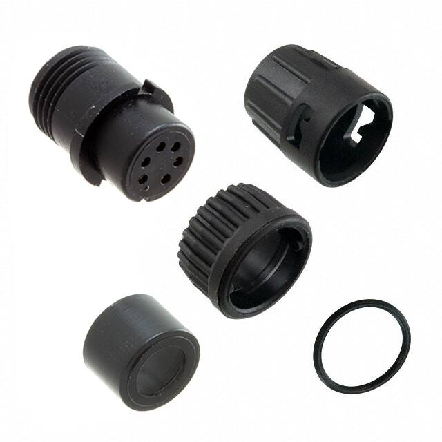 6282-6SG-315 CONN PLUG FMALE 6P GOLD SLDR CUP