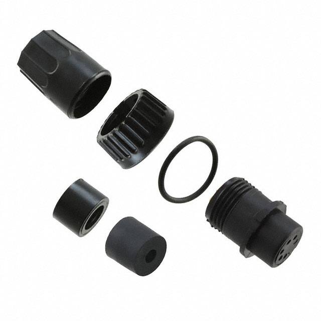 3282-5SG-315 CONN PLUG FMALE 5P GOLD SLDR CUP