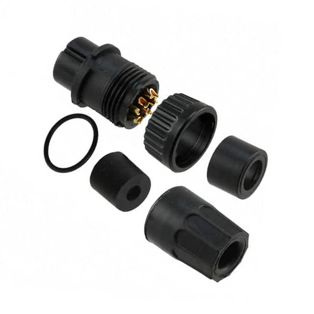 3282-9PG-318 CONN PLUG MALE 9P GOLD SLDR CUP