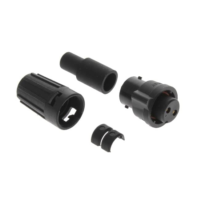 W6382-2SG-P-528 CONN PLUG FMALE 2POS SOLDER CUP